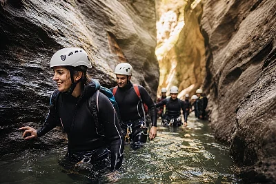 Canyoning en  Rhône-Alpes