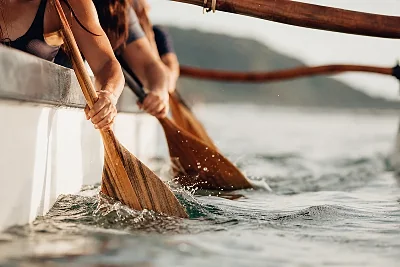 Pirogue hawaïenne en France
