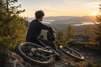 Randonnée VTT en France