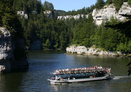 Bateaux du Saut du Doubs