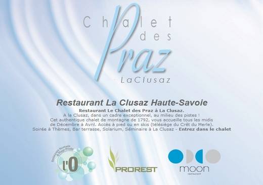 Chalet des Praz