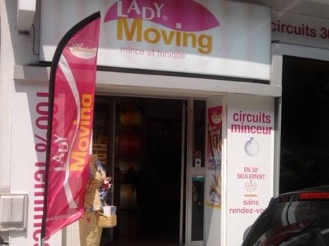 Lady Moving
