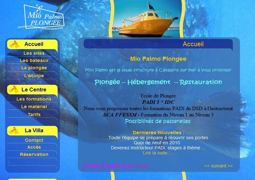 Mio Palmo Plongée
