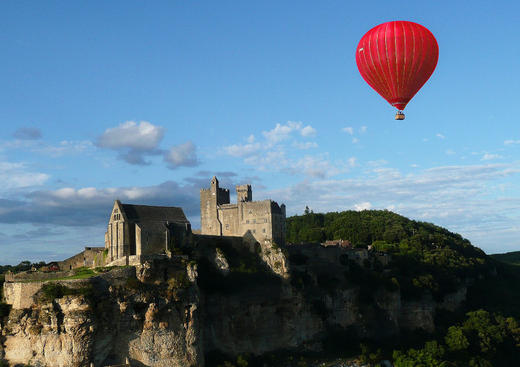 Montgolfière et Chateaux