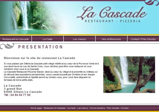 Restaurant LA CASCADE