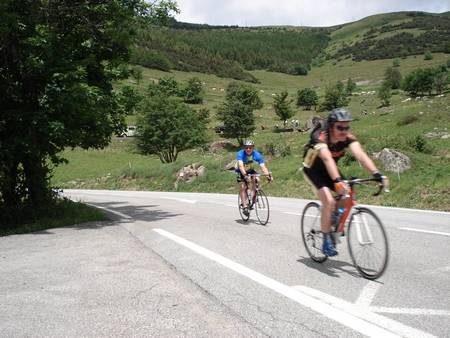VTT Plaisir au Col d'Ornon
